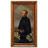 San Gabriel de la Dolorosa, CA., 1900, Óleo sobre tela