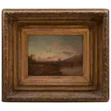 Alfred Bréansky, PAISAJE, Óleo sobre tela