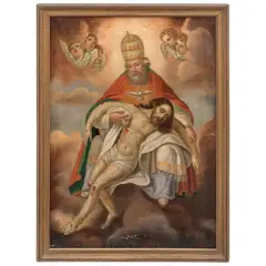 Padre Compasivo, MÉXICO, SIGLO XVIII, Óleo sobre tela