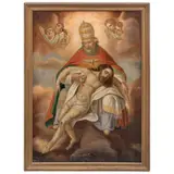 Padre Compasivo, MÉXICO, SIGLO XVIII, Óleo sobre tela