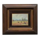 Francisco Torres, Paisaje, Óleo sobre madera