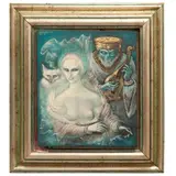 Héctor Ayala, Mujer, Óleo sobre tela
