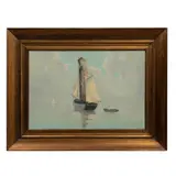 Barco by Autor No Identificado, Óleo sobre tela, sold Feb 2024