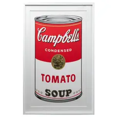 Andy Warhol, II.46: Campbell´s Soup I, Campbell's Tomato Soup, Serigrafía sin número de tiraje