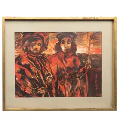 Untitled by Francisco Corzas, Litografía 93 / 10o, sold Feb 2024