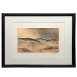 Luis Nishizawa, Volcanes, Grabado al aguafuerte P / A