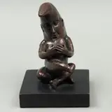 Sergio Bustamante, LUNA ENAMORADA, Bronce, patinado en color marrón
