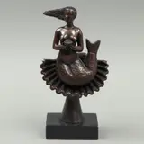 Sergio Bustamante, ES MEJOR FRENTE AL MAR, Bronce, patinado en color marrón