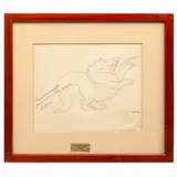 Antonio Luquín, Sin título (dragón), Tinta sobre papel
