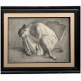 Francisco Zúñiga, Muchacha en la silla, 1978, Litografía E. II VI / XVI