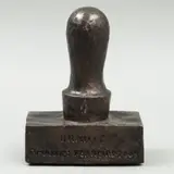 Manuel Ferreiro, BRAILLE, 2009, Bronce, patinado en color marrón