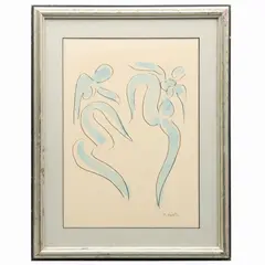 La Danse by Henri Matisse, 1959, Litografía sin número de tiraje, edición póstuma, sold Feb 2024