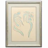 La Danse by Henri Matisse, 1959, Litografía sin número de tiraje, edición póstuma, sold Feb 2024