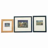Justina Fuentes, a) Nostalgia, Grabados al aguafuerte y aguatinta 23 / 30, P/ T y 8 / 25