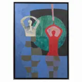 José Zúñiga, Firmado, Óleo sobre tela