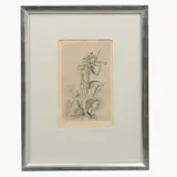 Federico Cantú Garza, Untitled, Grabado a la punta seca h / L
