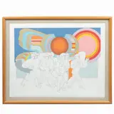 Arnold Belkin, Futuro posible, Serigrafía P.A