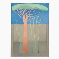 José Zúñiga, Untitled, Mixta sobre tela