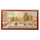 Vista urbana europea by Autor No Identificado, Óleo sobre tela, sold Jan 2024