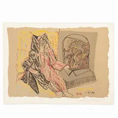 Jose Luis Cuevas, L'amour fou (El amor loco), Serigrafía 141 / 199