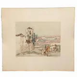 Agustín Redondela, Bermeo, Grabado al aguafuerte 76 / 99
