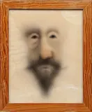 Fernando Pereznieto, Sin título (rostro), Mixta sobre papel