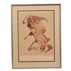 David Alfaro Siqueiro, (Ciudad de México, 1896 - Cuernavaca, Morelos, 1974)S, Litografía 146 / 250