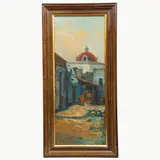 Hist, Vista con cúpula, Óleo sobre tela
