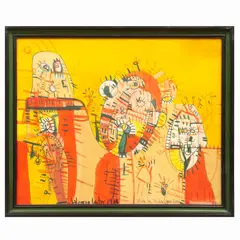 Salomon Laiter, Viva la vida para Luis, 1914, Óleo sobre tela