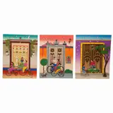 Miguel García Ceballos, Niños en bicicletas, Serigrafias 5 /150, 24 /150 y 33/150