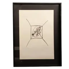 Antoni Tàpies, Llambrec 9, 1975, Litografía 25 / 75