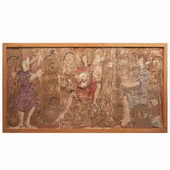 Carmen Parra, Arcángeles músicos, Serigrafías P / A, tríptico