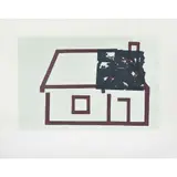 Miguel Castro Leñero, La casa intervenida, 2002, Serigrafía 4 / 150