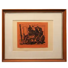 Untitled by Isidro Ocampo, Xilografía sin número de tiraje, offered Jan 2024