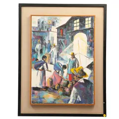 Untitled by Epifanio Ortega, Óleo sobre tela, sold Jan 2024