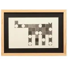 Armanda Mijangos, Jaguar, 2023, Grafito sobre papel