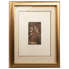 Francisco Toledo, Cocodrilos, de la carpeta Chilam Balam, 1975, Grabado al aguatinta sin número de tiraje