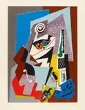 Gino Severini, Auktion 404, Los 834, 1964/65, Farblithografie auf Arches (Wasserzeichen)