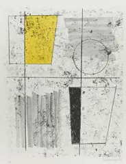 Barbara Hepworth, Three forms assembling, Farblithografie auf BFK RIVES (Wasserzeichen)