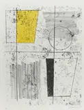 Barbara Hepworth, Three forms assembling, Farblithografie auf BFK RIVES (Wasserzeichen)
