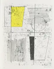 Barbara Hepworth, Three forms assembling, Farblithografie auf BFK RIVES (Wasserzeichen)