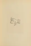 Renée Sintenis, Ohne Titel (liegender junger Hund), Katlnadelradierung auf Velin