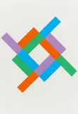 Max Bill, Rhythmus um ein weißes Quadrat