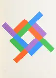Max Bill, Rhythmus um ein weißes Quadrat