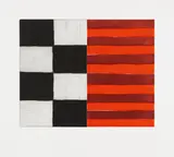 Sean Scully, Auktion 404, Los 830, 1994, Farbige Aquatintaradierung auf Somerset (Wasserzeichen)