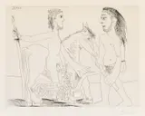 Pablo Picasso, Auktion 404, Los 501, 1968, Radierung auf Velin