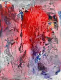 Auktion 401, Los 286 by Fred Thieler, 1964, Collagierte Mischtechnik auf Leinwand, sold Nov 2017