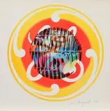 James Rosenquist, Circles of confusion and lite bulb, 1966, Farblithografie auf Velin