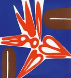 Ernst Wilhelm Nay, Auktion 404, Los 758, 1967/72, Siebdruck auf leichtem Karton