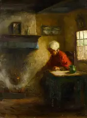 Julius Schrag, Auktion 425, Los 476, Öl auf Karton